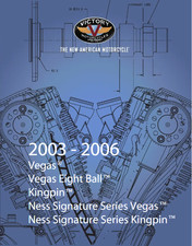 03-06 Victory Kingpin Vegas 8-Ball Ness-Vegas Ness-Kingpin Service Manual BOUND picture