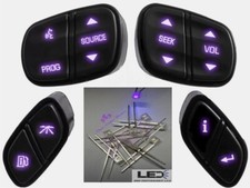 DiY Purple Led Upgrade Kit - GM Steering Wheel Controls/Switches picture
