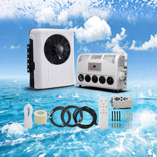 12V 12000 BTU Truck Cab Air Conditioner Split AC for Semi Trucks Bus RV Caravan picture