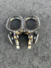 NEW 24-26 Triumph TF250X & TF450X Titanium Footpeg Foot Pegs TI Set TF 250X picture