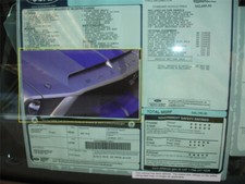 Shelby GT500KR Monroney Not Legal For Sale Cover Decal (2008-2009) FACTORY ORIG picture