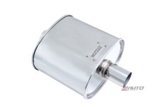 MEGAN Universal No Tip Exhaust Stainless Muffler 2.5