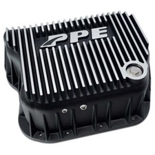 PPE Heavy Duty DEEP Aluminum Transmission Pan For 90-09 Dodge Ram 5.9L - Brushed picture
