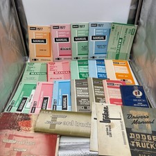 Lot 25 Vintage 1967-78 GMC Ford Dodge Truck Owner Driver Manuals OEM Original picture