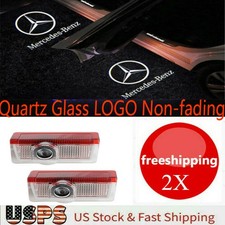 2pcs HD Step Puddle Shadow Door Lights For Mercedes-Benz A B C E M GL/ML picture