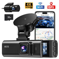 REDTIGER Dash Camera Front and Rear 4K Dash Cam Built-In WiFi & GPS Parking Mode picture