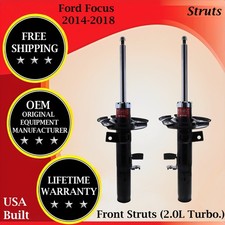 KYB OEM Front Struts For 2014-2018 Ford Focus Lifetime Warranty picture