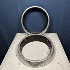 1964-65 Barracuda 1963-65 Valiant Headlight Bezel PAIR OEM MOPAR picture