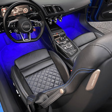 NEW OneUpLighting Footwell Universal RGB LED Glow Light Under dash w Music Sync picture