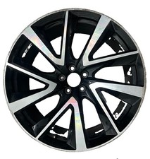 21 Inch OEM Wheel Rim 21” Volvo XC90 21x9 Black Machined Stock Factory OEM 70452 picture