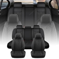 For 2007-2022 Subaru Impreza Car Seat Cover Full Set Waterproof 5Seats picture