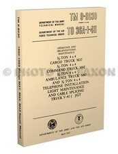 1950-1969 Dodge M37 Shop Manual M42 M43 M201 TM 98030 Truck Repair Service picture