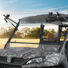 KEMIMOTO 3 IN 1 Front Flip Windshield Window for 2019-2026 CFMOTO UFORCE 1000/XL picture