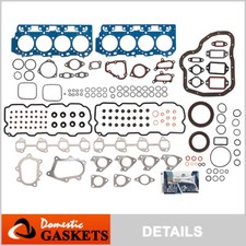 Fits 01-04 Chevrolet Silverado GMC Sierra 6.6L OHV Turbo Diesel Full Gasket Set picture