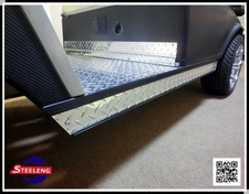 Aluminum Diamond Plate Insert Style Rocker Panel for Club Car Golf Cart DS 82-Up picture