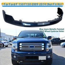 Blue Jeans Front Bumper Upper Cover Molding Panel For 2009-2014 Ford F-150 F150 picture