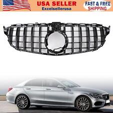 GTR Style Grill Grille W/Camera Fits Mercedes-Benz W205 C205 A205 AMG 2019-2021 picture