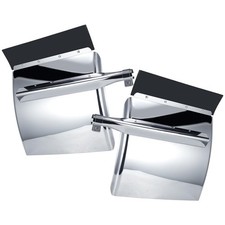 New Pair Stainless Steel Quarter Fender 24