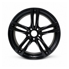 One 17 Inch Black Alloy Wheel for 2016-2025 BMW X1 5x112 17x8 +35ET XTPG picture