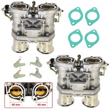 2 PCS 40mm Carburetor Engine 2 Barrel 40 Idf For Bug For Volkswagen Beetle Carb picture