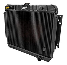 JEGS Replacement Radiator Fits Select 1975-1978 Dodge B/D Series Trucks [3-Row] picture