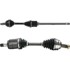 Front CV Joint Axle Shaft Assemblies Kit Set of 2 New LH & RH Pair For BMW X5 picture