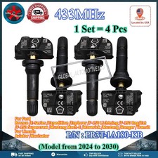 4x TIRE PRESSURE MONITORING SENSOR TPMS For FORD Bronco E-Series Mach-E 433MHz picture