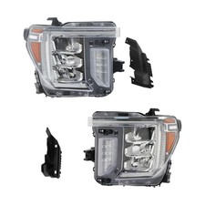 For 2020-2023 Gmc Sierra 2500 3500 Hd Full Led Headlight Headlamp left/Right picture