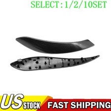 Carbon Fiber For BMW 3 Series F30 Car Inner Door Handle Sleeve Cover Trim 1~10X picture