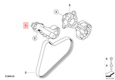 NEW Genuine BMW R55 R55N R56 R56N R57 Mechanical Belt Tensioner OEM 11287571015 picture