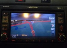 2007-2009 NISSAN ALTIMA AM FM 6 DISC CD BOSE RADIO RECEIVER WITH NAVIGATION OEM picture