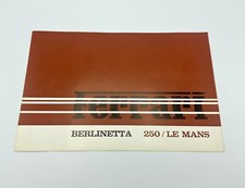 FERRARI 250 LM BERLINETTA LE MANS | BROCHURE | PROSPEKT | DEPLIANT | ORIGINAL picture
