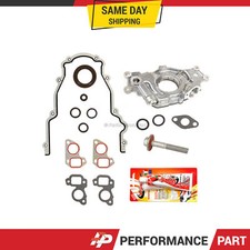 GM LS High Volume Oil Pump Change Kit with Gaskets Balancer Bolt RTV 5.3L 6.0L picture