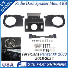 For 2018-2024 Polaris Ranger XP 1000 Radio Dash Mount & Speaker Mount Kit UTV picture