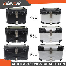 Labwork Motorcycle Trunk Top Case Luggage Storage Tour Tail Box 22L/45L/55L/65L picture
