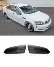 For 14-17 Chevrolet Caprice Factory Style CARBON FIBER Side Mirror Covers Cap picture