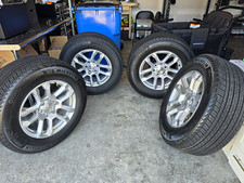 2026 CHEVY SUBURBAN / TAHOE OEM 18” WHEELS + MICHELIN TIRES — SET OF 4 picture