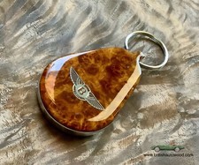 Bentley Wood Key Ring, Keychain, Brooklands, Arnarge, Continental, T2, Turbo R picture