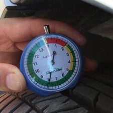 Type Tire Tread Dial Depth Gauge Prefessional For Motorcycle Car / Truck 1/32NDS picture