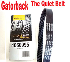Serpentine Poly-V Belt Quiet Belt Gatorback CONTINENTAL ELITE 4060995, 6PK2525 picture