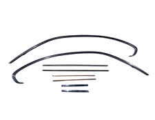 07-13 BMW 328i 335i E92 Shadowline Gloss Black Door WIndow Trim Moulding Set 09 picture