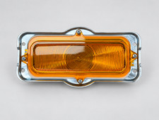 1960-1966 Chevy C10 K10 Pickup Truck Amber Park Light Lamp Lens Housing Suburban picture