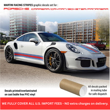 Martini Racing stripes Full Set for Porsche Carrera / Cayman / Boxster  picture