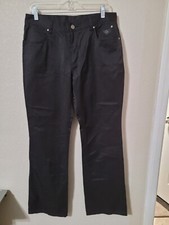 NWOT Harley Davidson Womens Size 10 Black Pants picture