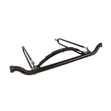 Spring-Behind 4 Inch Drop Tube Axle Front End, Plain, Fits Ford Spindles picture