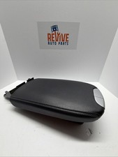 2007-2012 Mercedes GL450 Center Console Black Leather Armrest Lid Storage OEM picture
