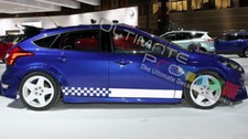 Stripes kit For Ford Focus Rs st body bumbler wing lip carbon 2009 2016 sticker picture