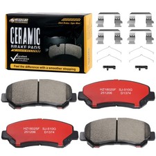 Front Ceramic Brake Pad Kit For 2009 2010-2014 2016-2023 Nissan Maxima 3.5L V6 picture