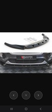 17-19 Ford Escape Maxton Designs Front Bumper Spoiler picture