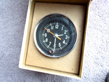 Studebaker AC 2904 HAWK CLOCK 1956 1957 1958 1959 1960 1961 GOLDEN SILVER SKY PW picture